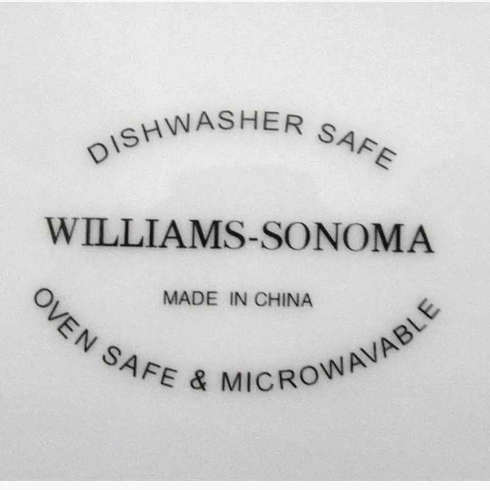 Williams Sonoma Turkey Platter in Brown and Cream